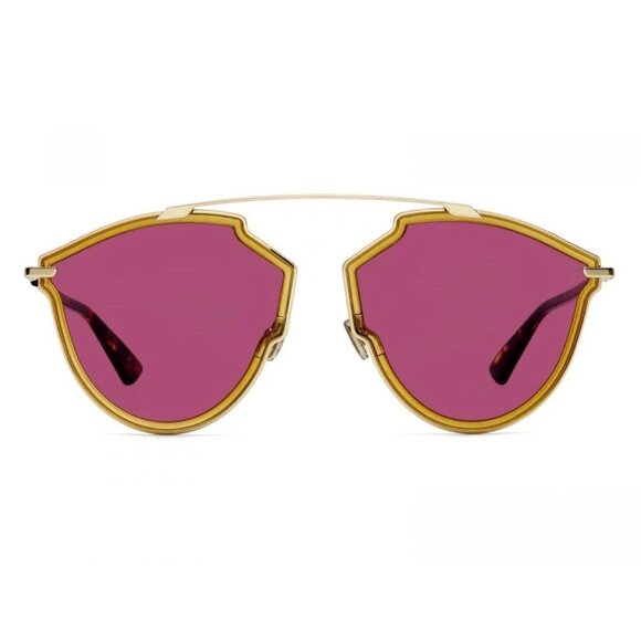 NEW DIOR SUNGLASSES, PINK WOMEN AVIATOR DIOR DIORSOREALRISE 001 U1 - Picture 2 of 3